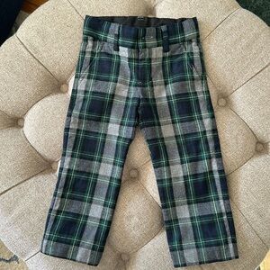 Janie and Jack Tartan Plaid Pants - 2T